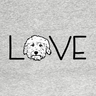 Doodle or Standard Poodle LOVE - SPOO - Poodle gift - Poodle mom - Poodle family T-Shirt